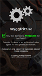 Mobile Screenshot of myggfritt.se